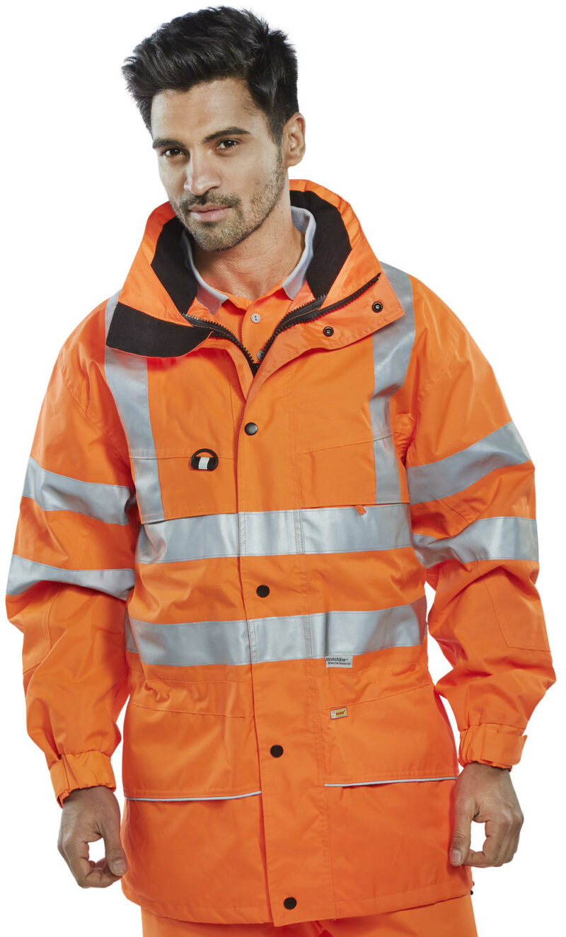 Beeswift CARSY Carnoustie 3 in 1 High Visibility Jacket (Fleece available Separately)-14226