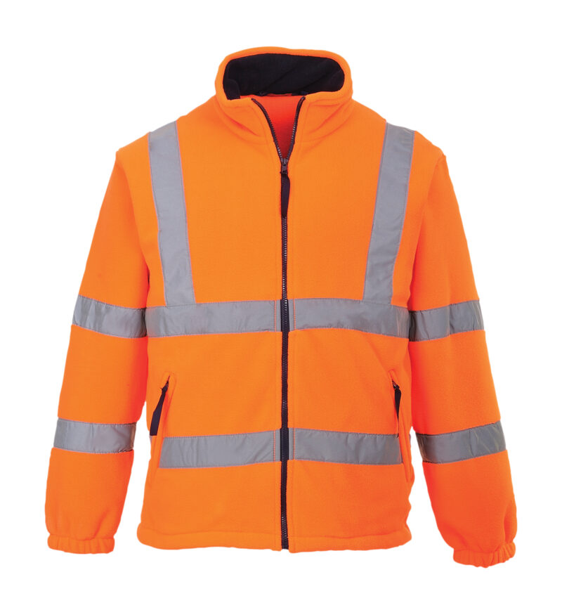Portwest F300 Mesh Lined High Visibility Fleece-5852