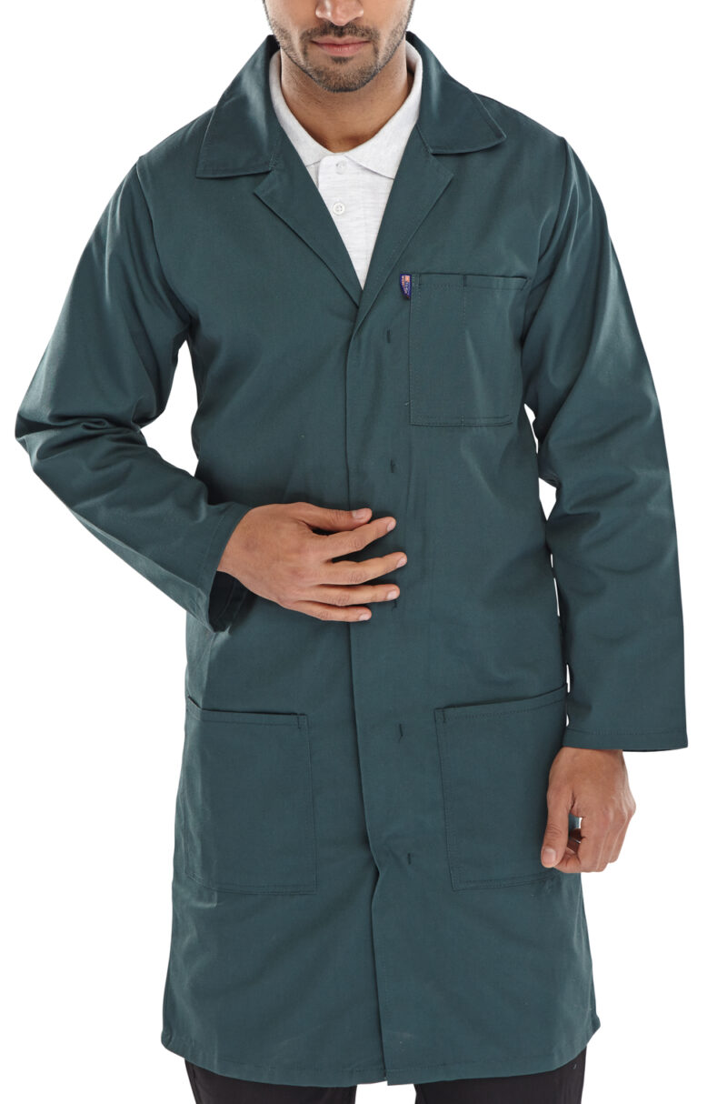 Beeswift PCWC Poly Cotton Warehouse Coat -5111
