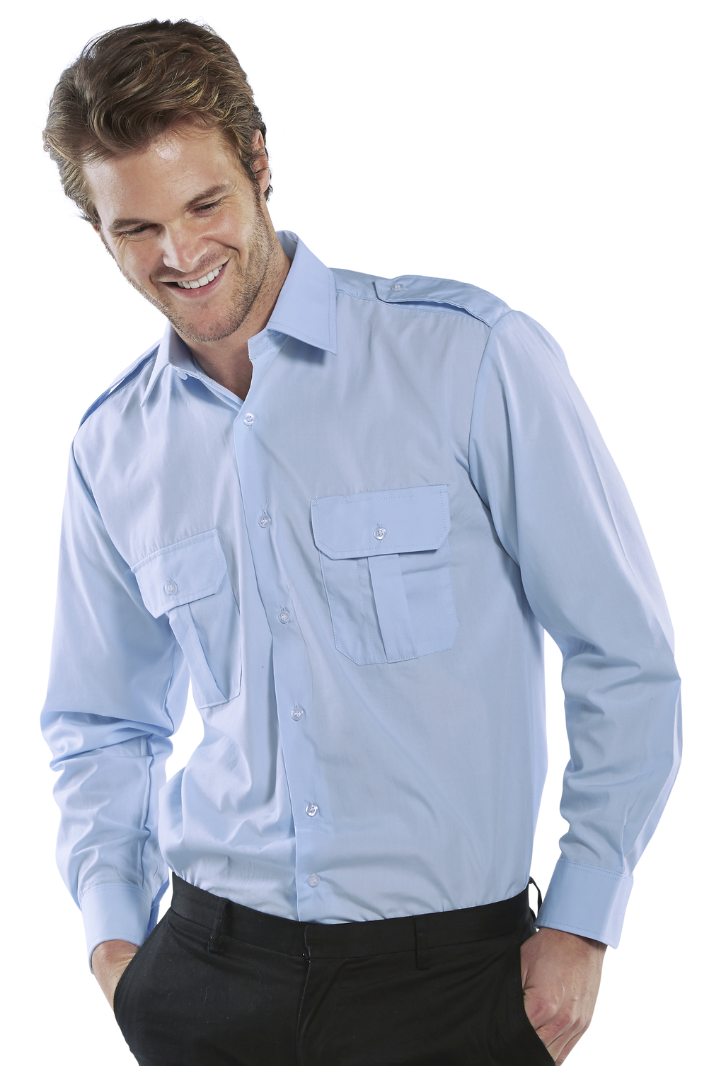 Beeswift Click PSLS Pilot Long Sleeve Shirt-0