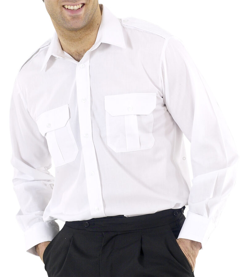 Beeswift Click PSLS Pilot Long Sleeve Shirt-5092