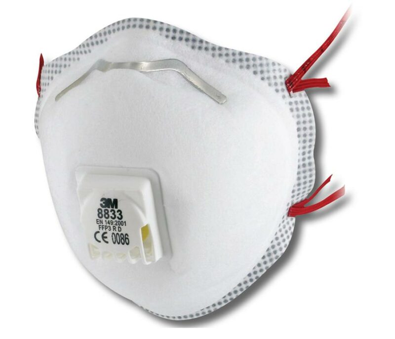 8833 Soft Seal Cup-Shapped Particulate Respirator