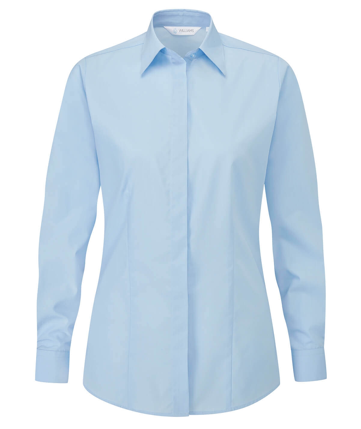 Disley BL903 Fly Front Women's Long Sleeve Blouse -0