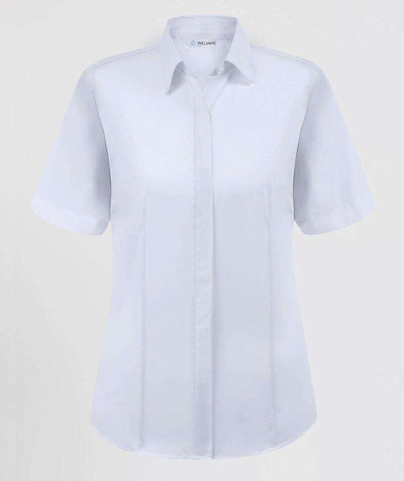 Disley BH903 Fly Front Women's Short Sleeve Blouse -24020