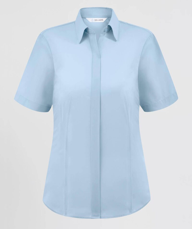 Disley BH903 Fly Front Women's Short Sleeve Blouse -24021
