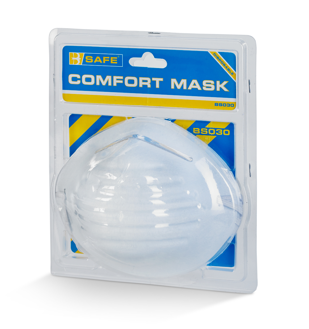 Beeswift BS030 Pre Packed Comfort Disposable Masks (Pack of 5)-0