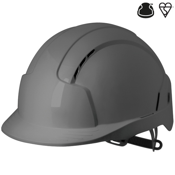 JSP AJB160-000 EVOLite Vented Slip Ratchet Safety Helmet (Pack of 10)-0