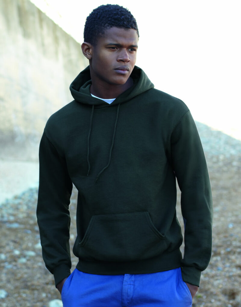 Fruit of the Loom SS224 Classic 80/20 Hooded Sweat-2854