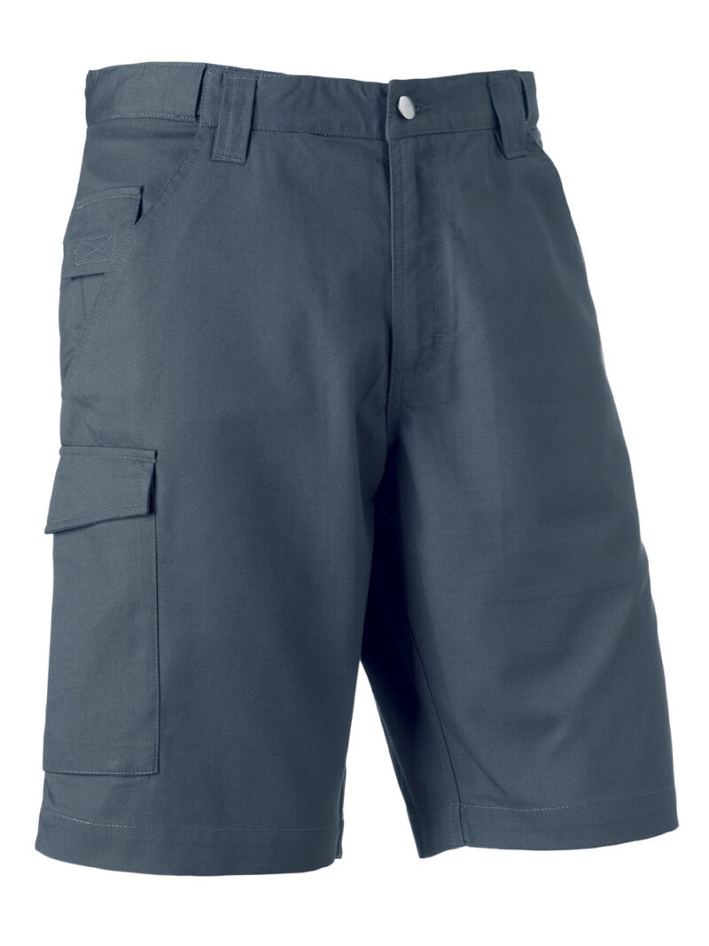 Russell 002M Poly/Cotton Twill Workwear Shorts -3243
