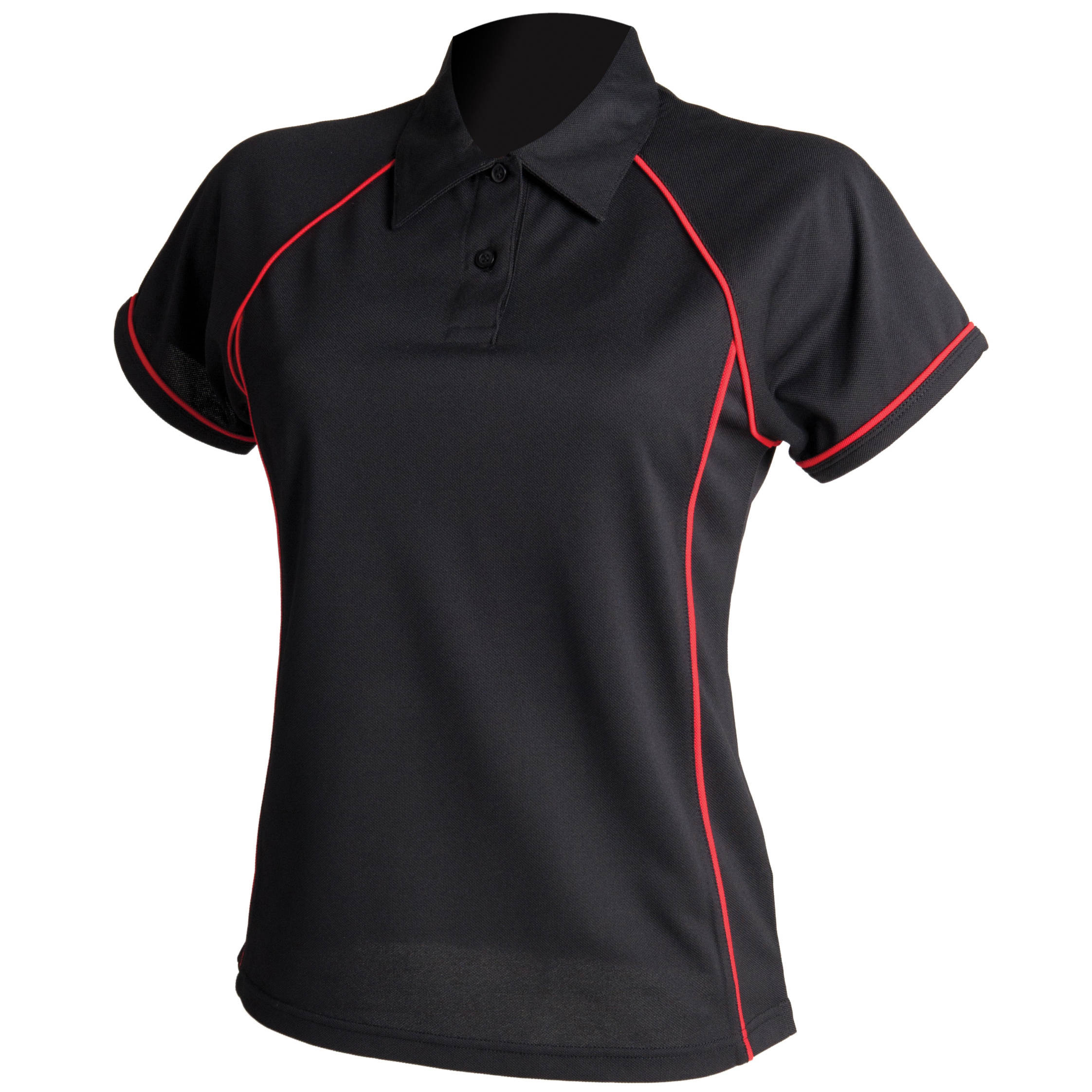 Finden & Hales LV371 Women's Piped Performance Polo -0