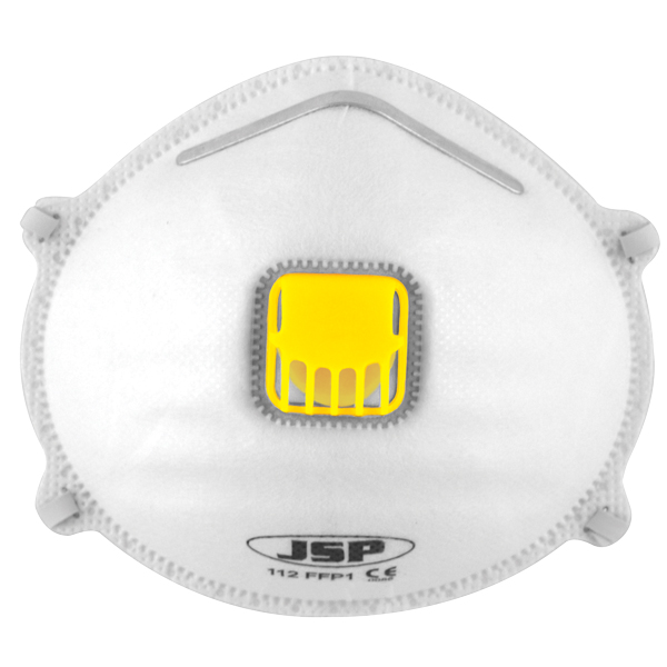 JSP BEK120-001-A00 Moulded FFP2 - 22 Valved Disposable Masks (Pack of 100)-0