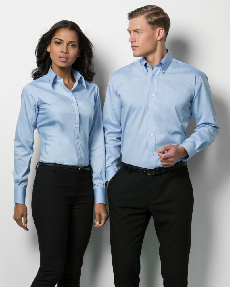 Kustom Kit KK105 Oxford Men's Corporate Long Sleeve Shirt-16322
