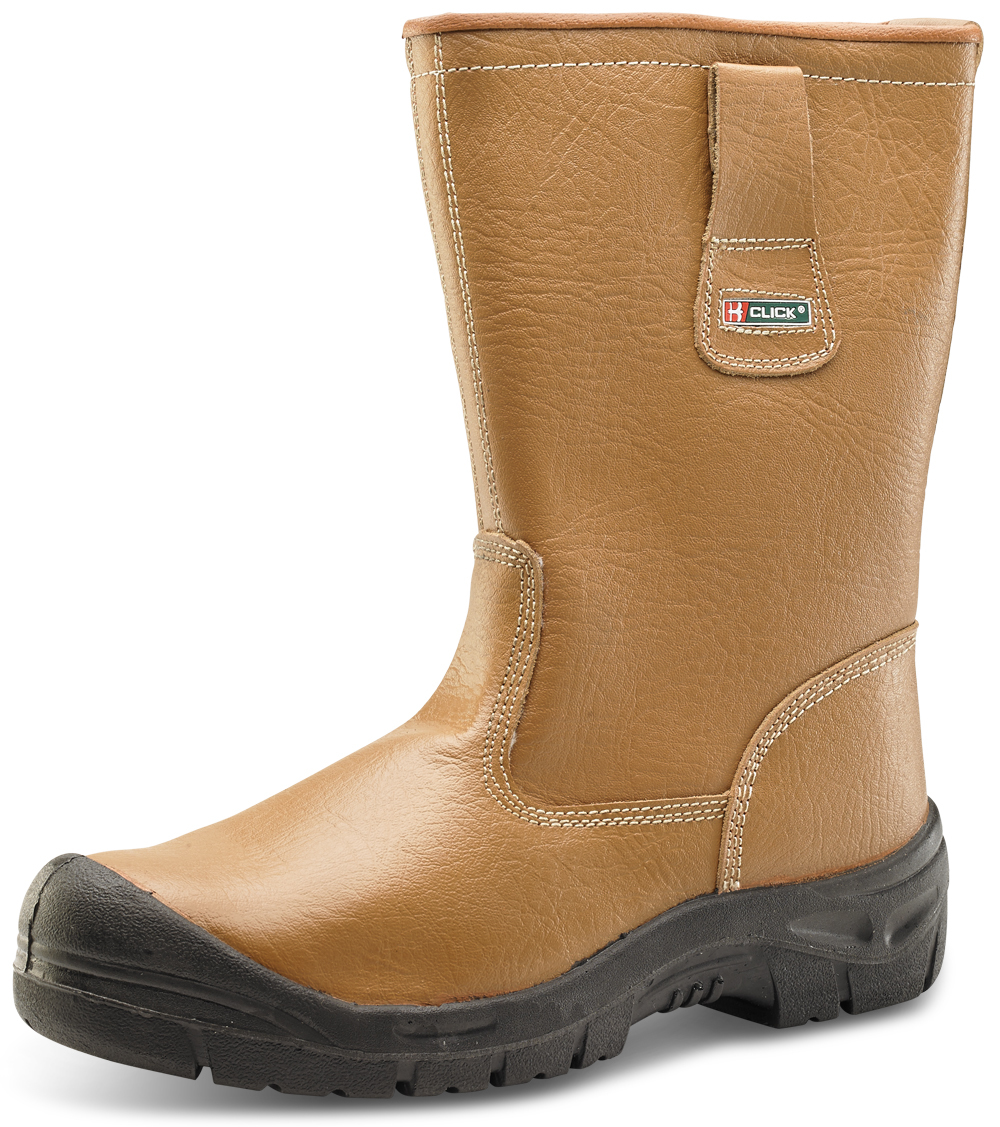 Beeswift Click RBLSSC Rigger Tan S1P Safety Boot-0