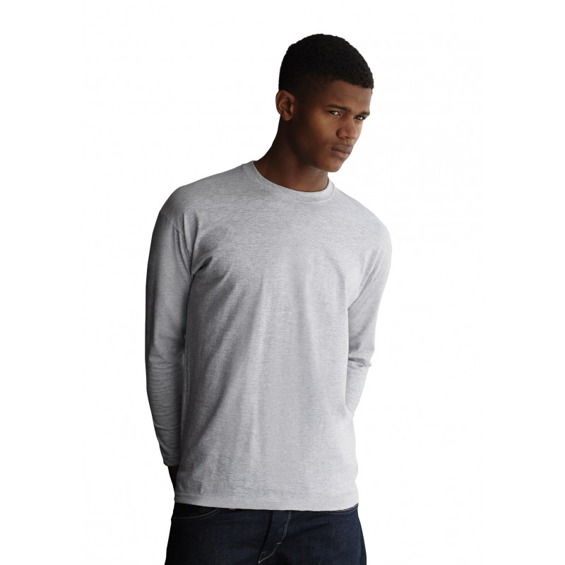 Fruit of the Loom SS032 Valueweight Long Sleeve T-Shirt-0