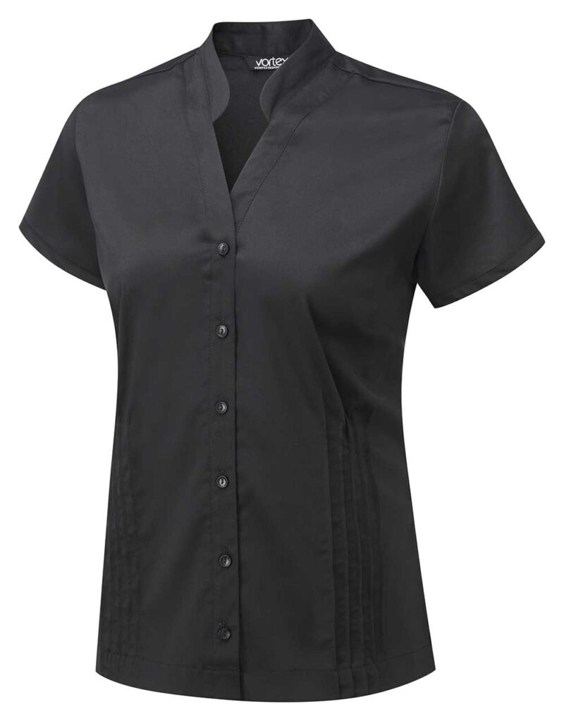 Vortex Designs MIA Short Sleeve Blouse-25780