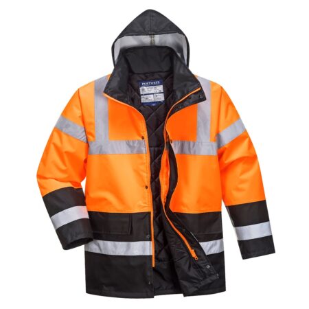 Portwest S467 Two Tone Traffic High Visibility Jacket-0