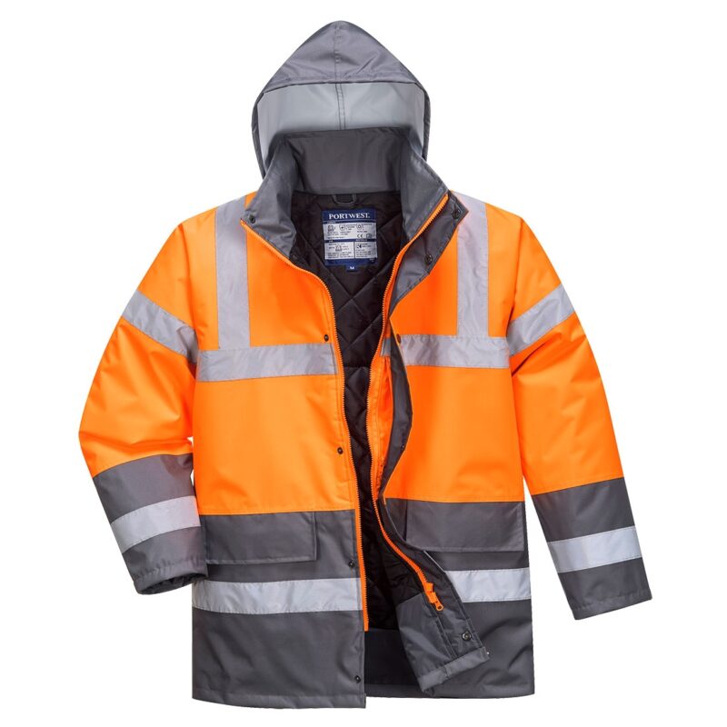 Portwest S467 Two Tone Traffic High Visibility Jacket-24369