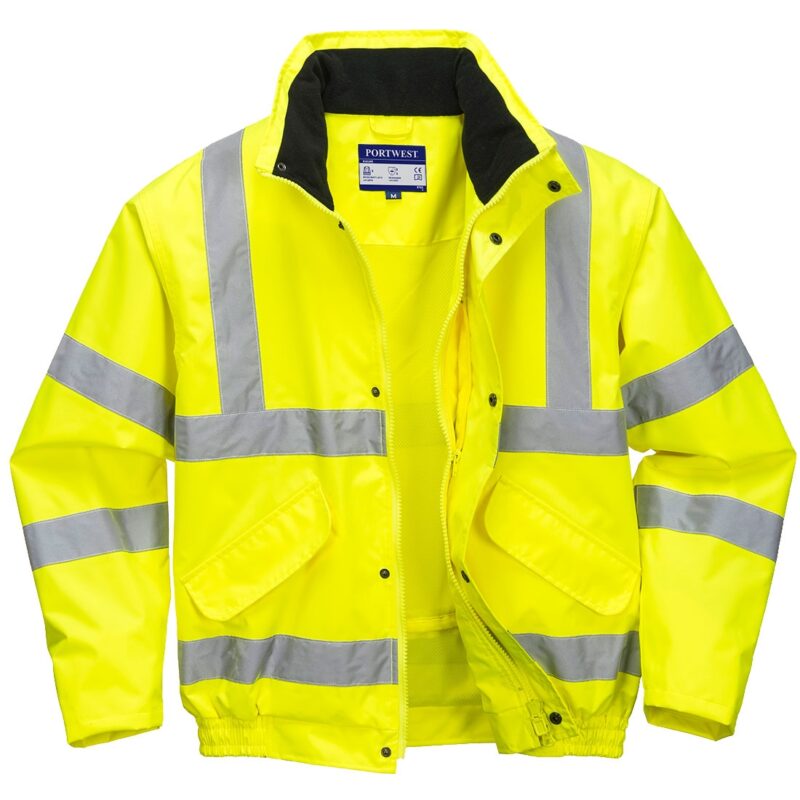 Portwest RT62 High Visibility Breathable (Class 3) Bomber Jacket -24333