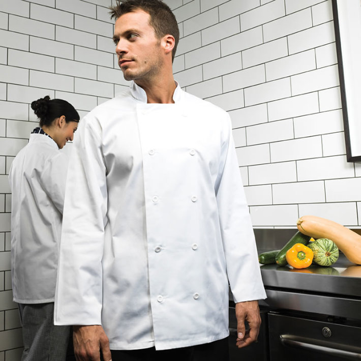 Premier PR657 Long Sleeve Chef’s Jacket-0