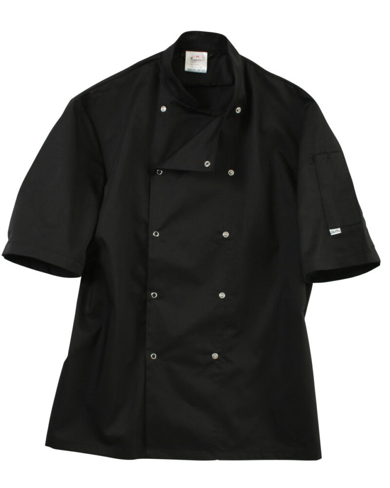 Denny's DD08CS Economy Short Sleeve Chef's Jacket-11008