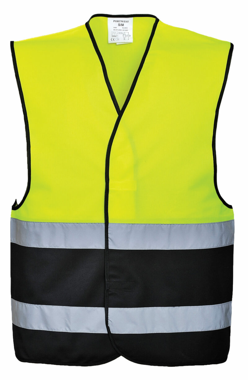 Portwest C484 High Visibility Two Tone Waistcoat-5771