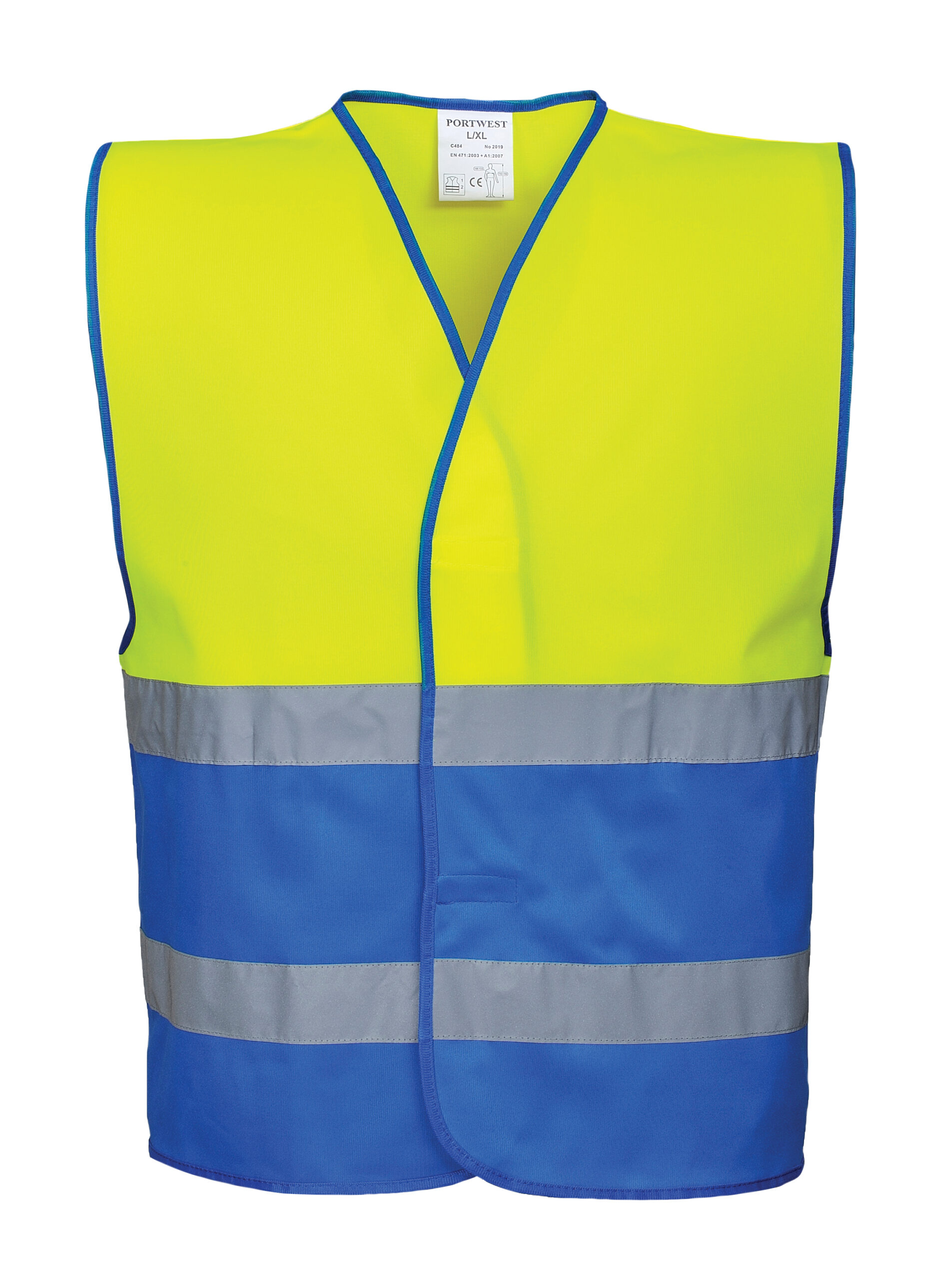 Portwest C484 High Visibility Two Tone Waistcoat-0