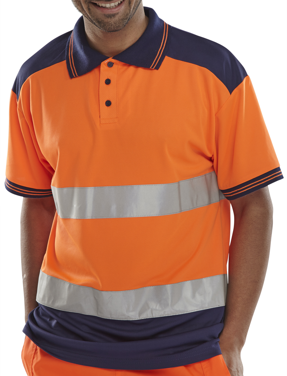 Beeswift CPKSTTEN Two Tone Polo Shirt-0