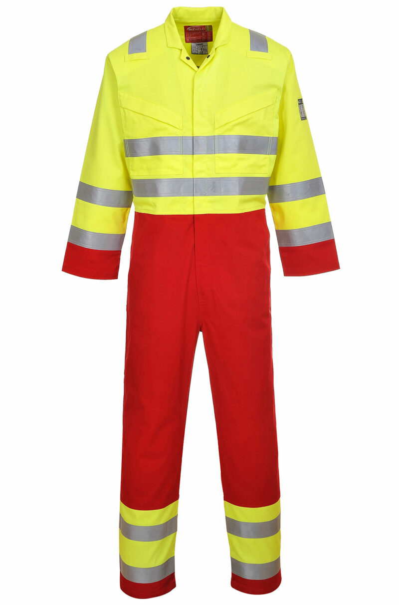 Portwest FR90 Bizflame Services Flame Retardant Anti-Static Coverall-4720