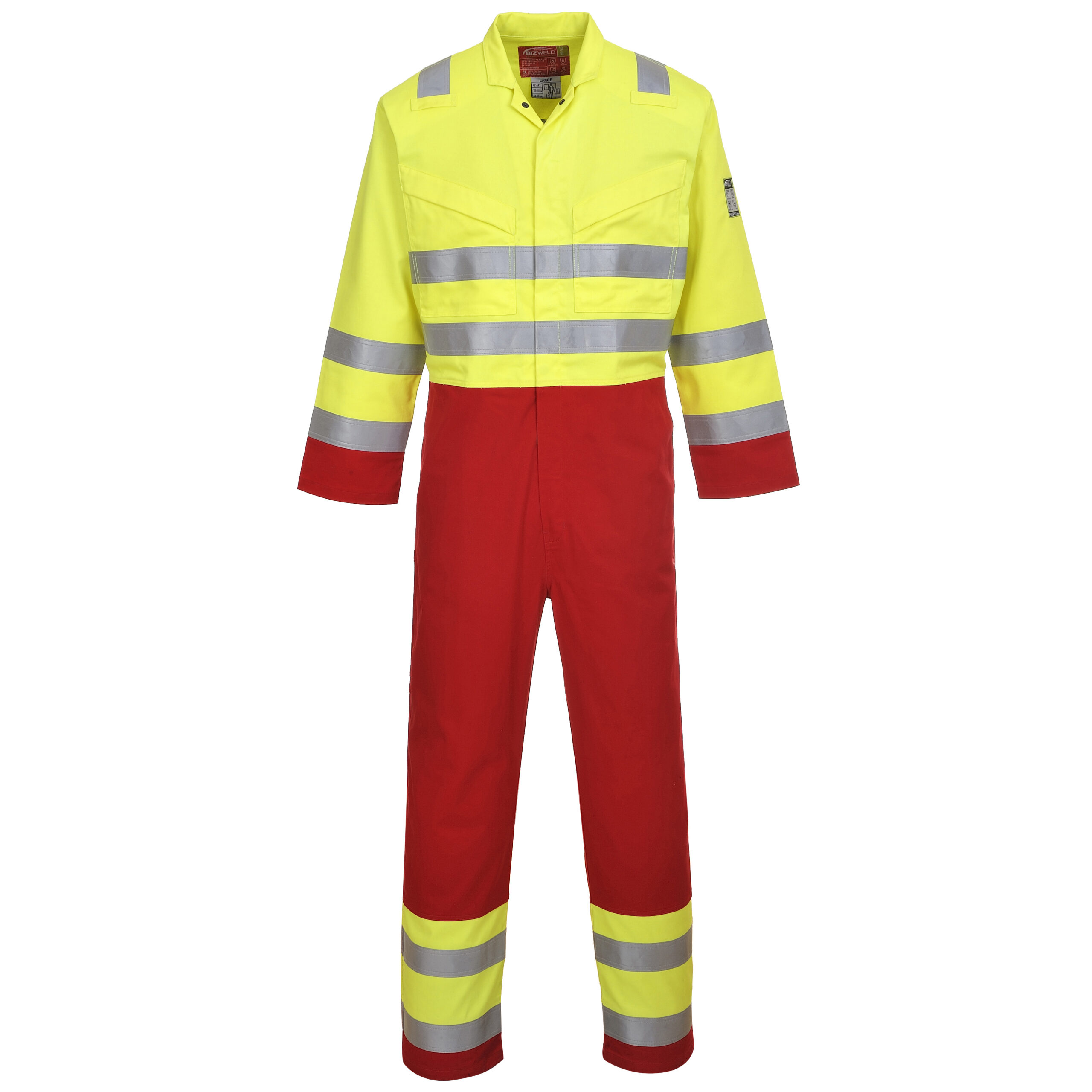 Portwest FR90 Bizflame Services Flame Retardant Anti-Static Coverall-0