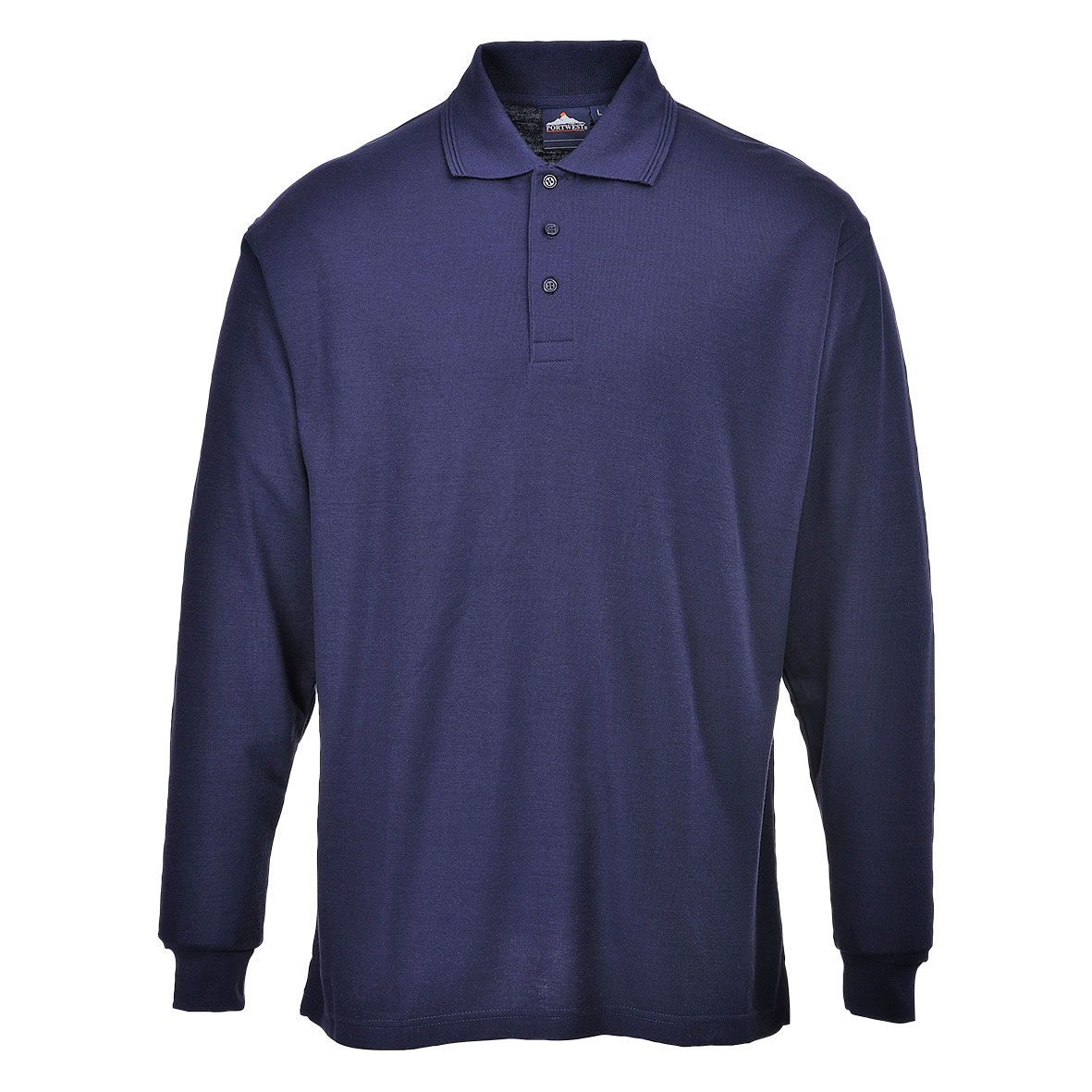 Portwest B212 Long Sleeved Polo Shirt-0