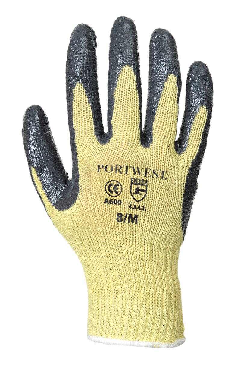 Portwest A600 Cut 3 Kevlar Nitrile Grip Glove -5554