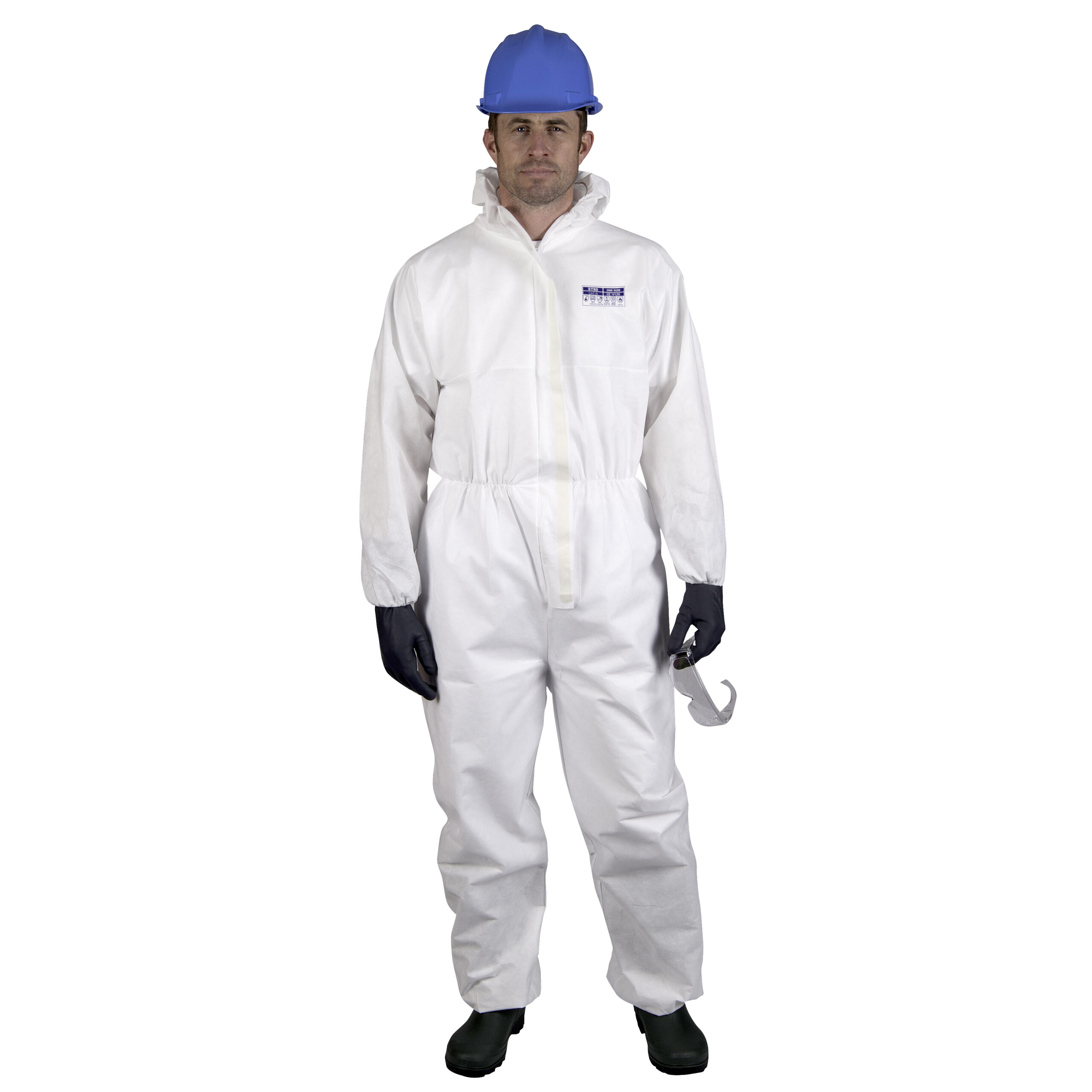 Portwest ST80 Disposable Flame Retardant BizTex Coverall (Pack of 50)-0