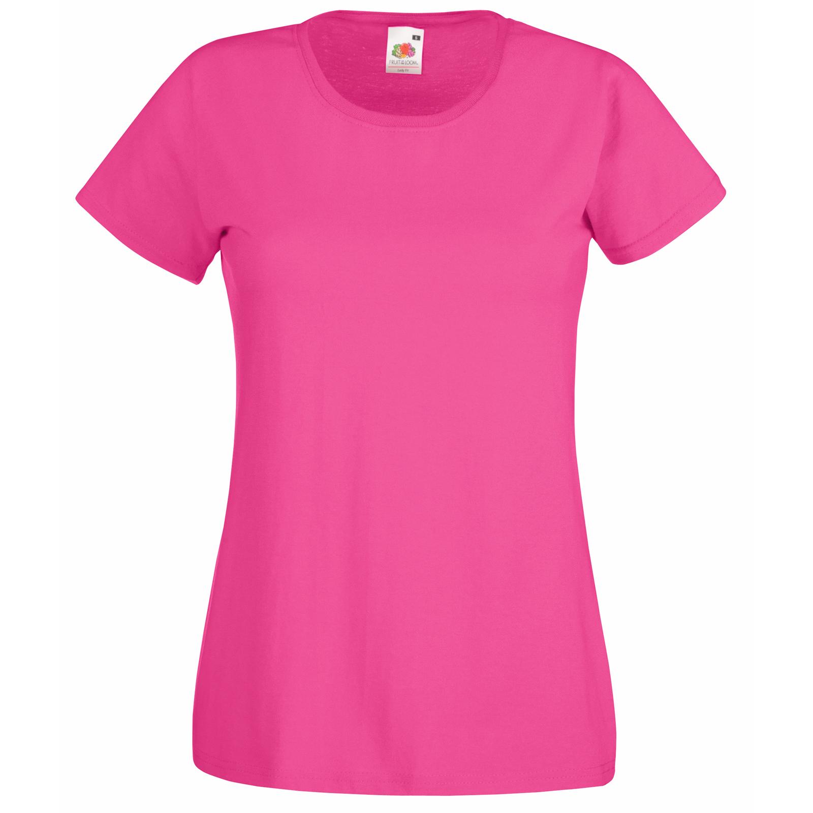 Fruit of the Loom SS050 Lady-Fit Valueweight Tee-0