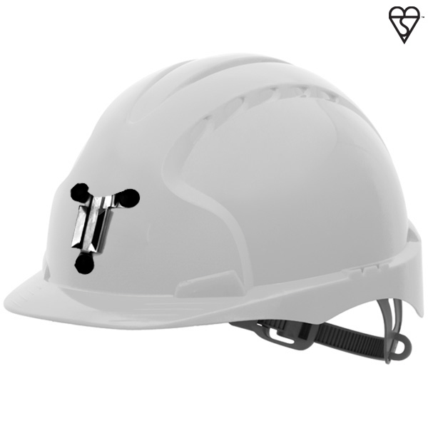 JSP AJE169-300 EVO3 Non Vented Short Peak One Touch Slip Ratchet & 3D Adjustment System For Miners Safety Helmet (Pack of 10)-0