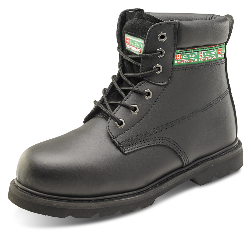 Beeswift GWBMSBL Click Goodyear Welted 6" SRA Safety Boot-0