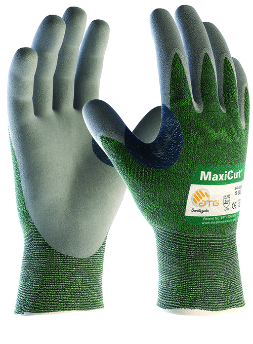 ATG MaxiCut 34-450 Palm Coated Knitwrist cut 3 Glove (Pack of 12)-0
