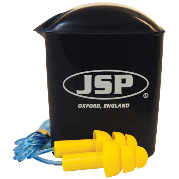 JSP AEE110-060-200 Maxifit Pro (SNR 26) Ear Plugs with Cord (Pack of 50)-0