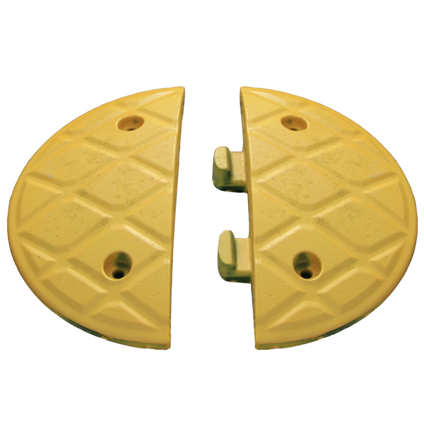 JSP HAM000-820-200 Jumbo™ 5cm End Caps Yellow (Pair)-0