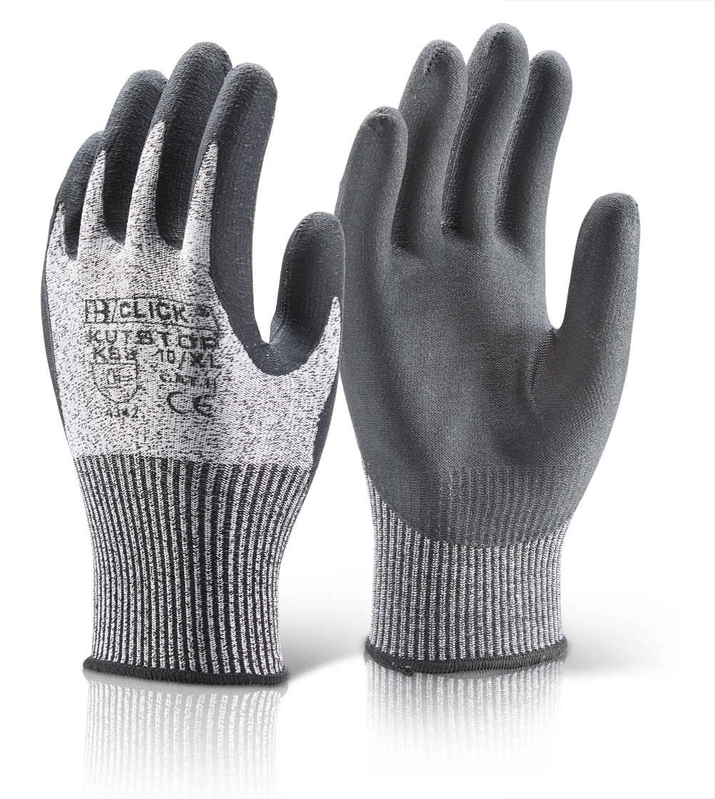 Beeswift KS3 Micro Foam Nitrile Cut 3 Glove (Pack of 10)-0