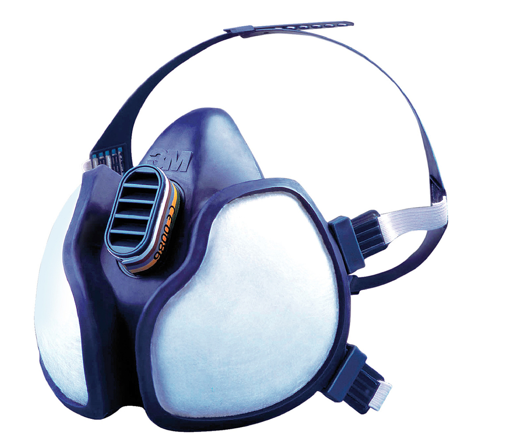 3M 4277 FFABE1P3D Half Mask Respirator-0