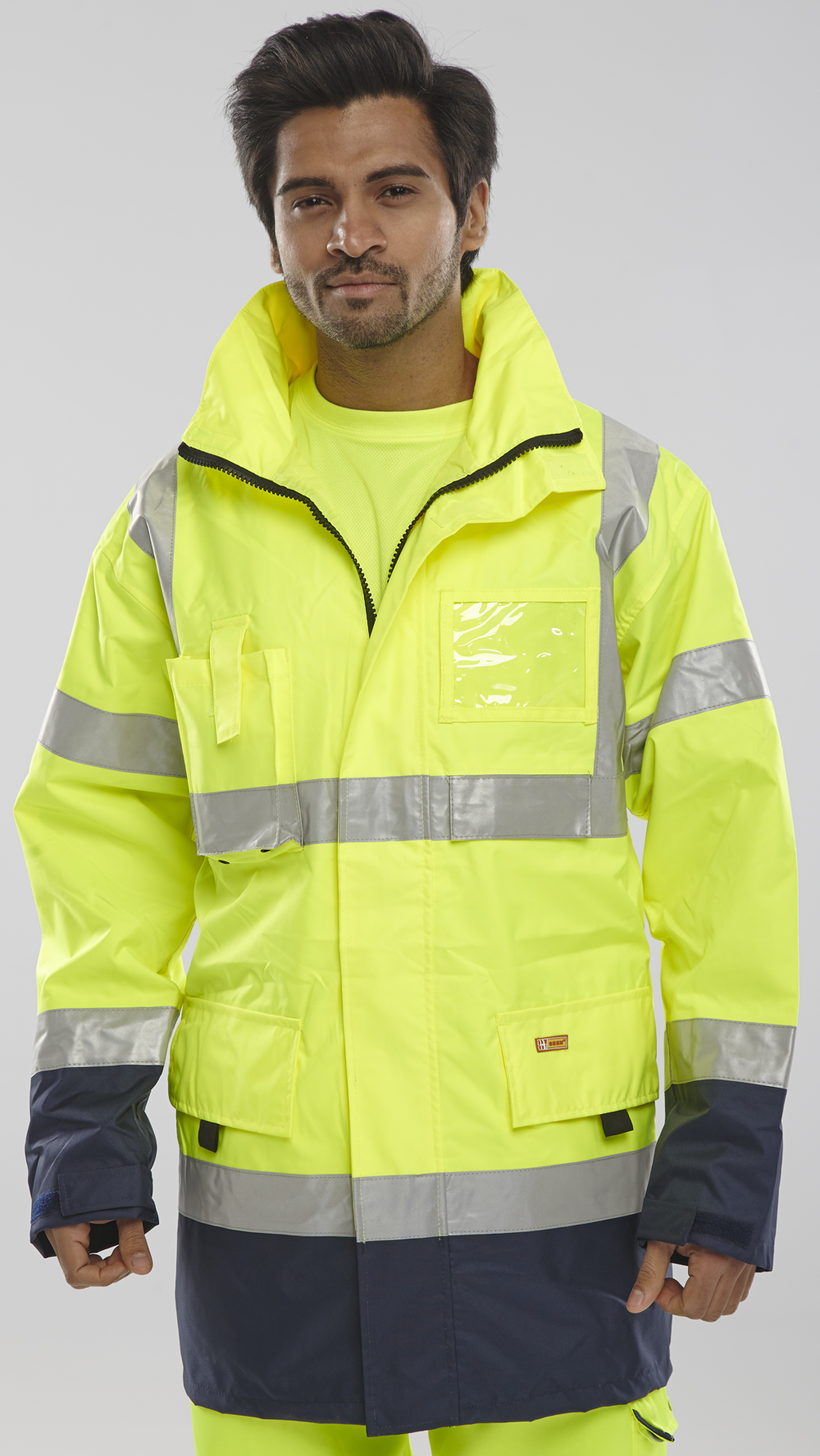 Beeswift BD109 Two Tone Breathable Traffic Jacket-0