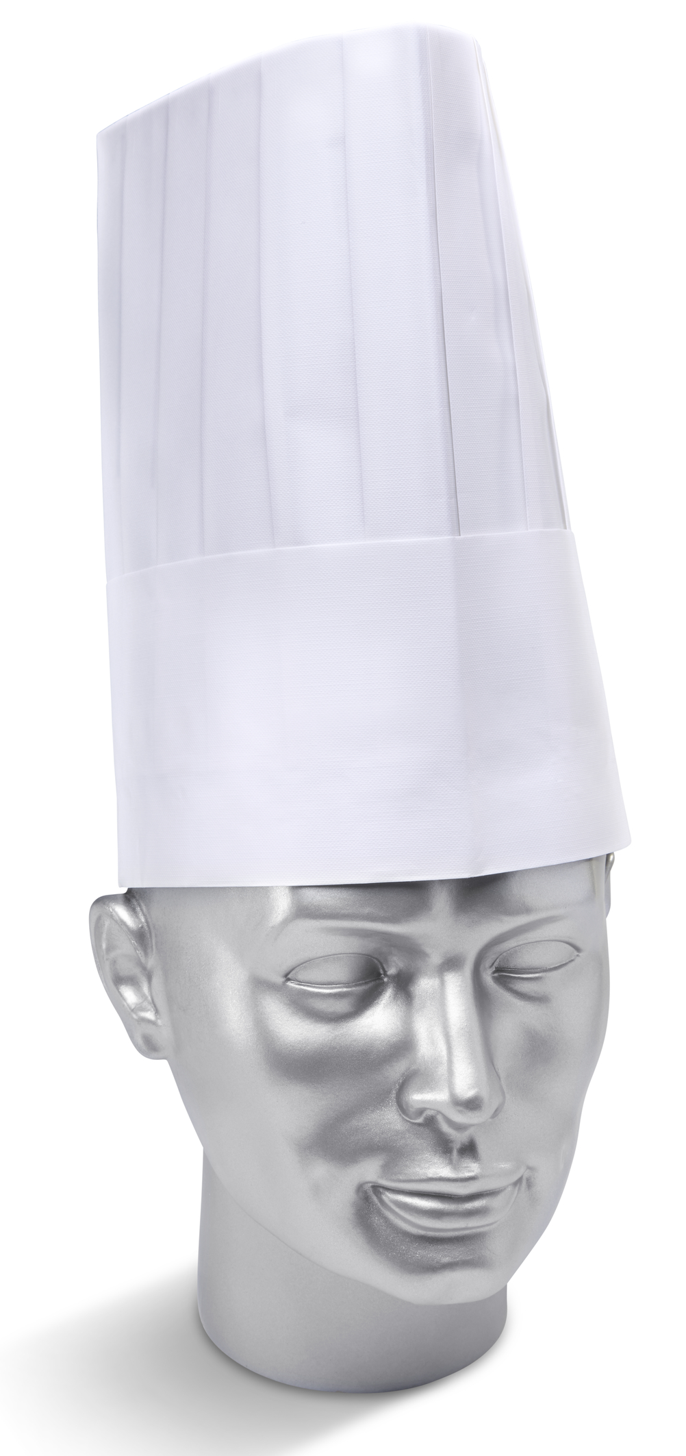 Beeswift DCH9 Disposable 9'' Chef's Hat (Pack of 10)-0