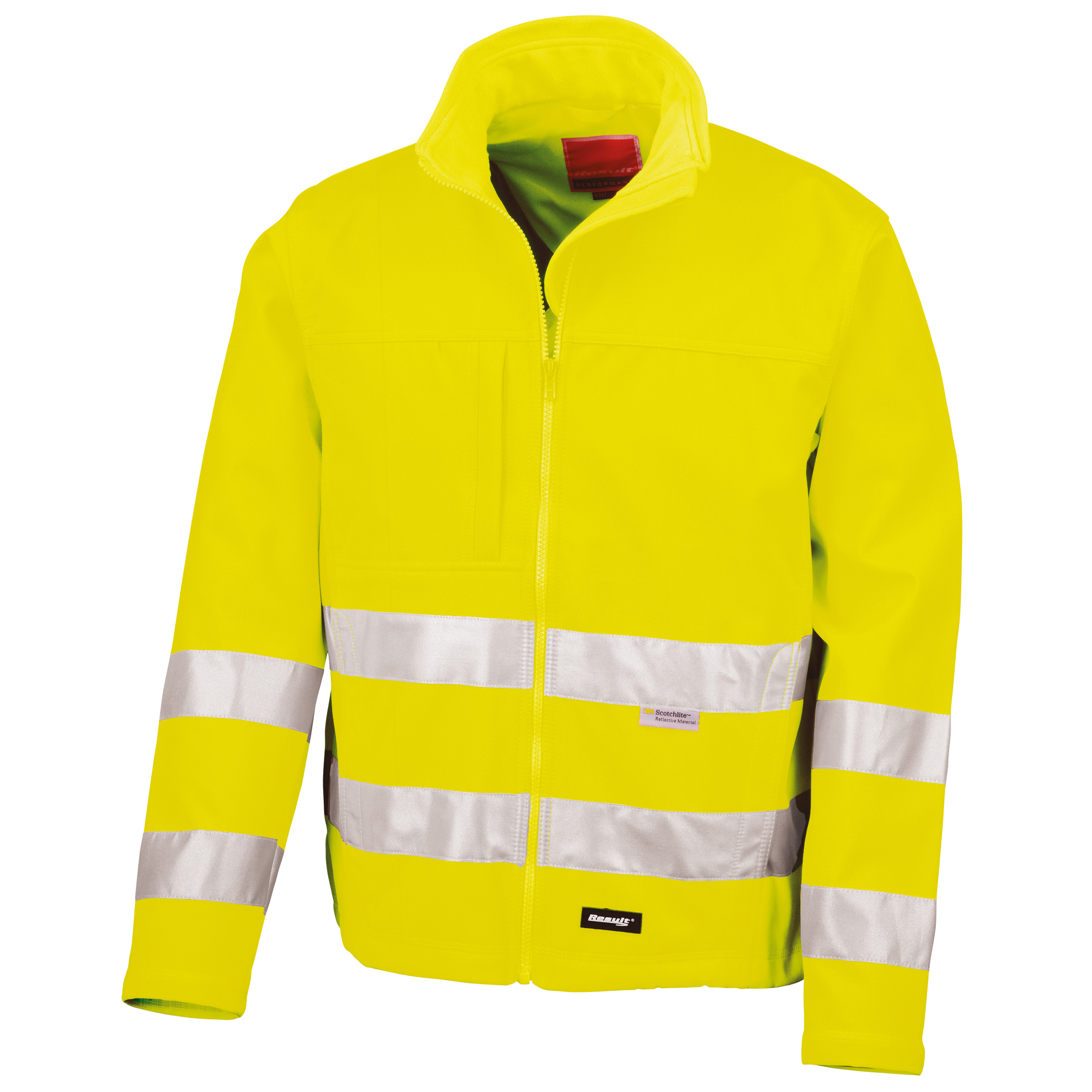 Result Core R117A High Visibility Soft Shell EN471 Class 3 Jacket-0