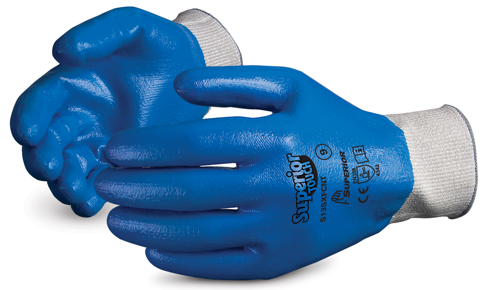 Superior Glove SUS13SXFCNT Superior Touch Fully Nitrile Coated Glove-0
