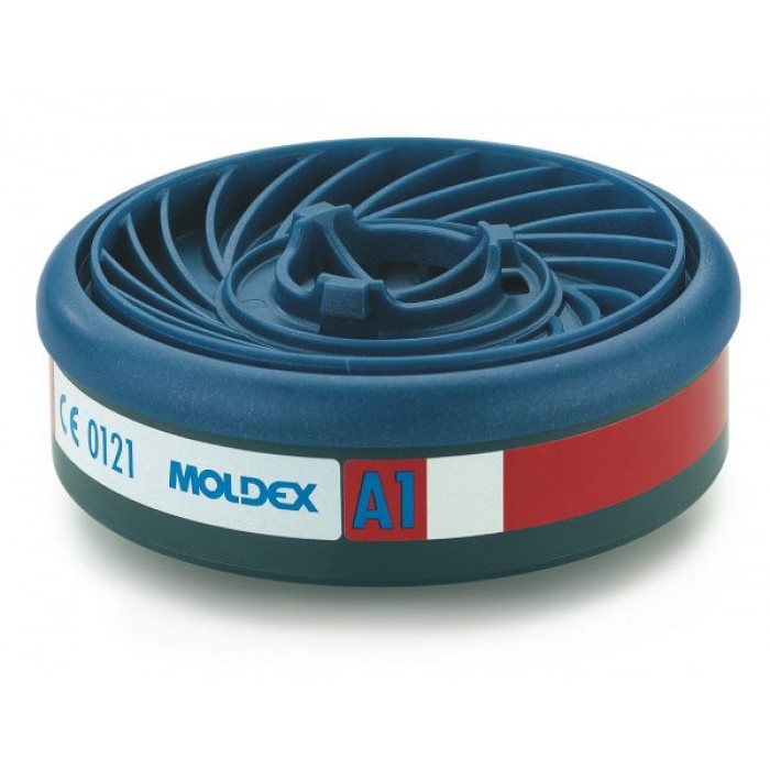 Moldex 9100 A1 Organic Gas & Vapour EasyLock Filter Cartridges (Pack of 5)-0