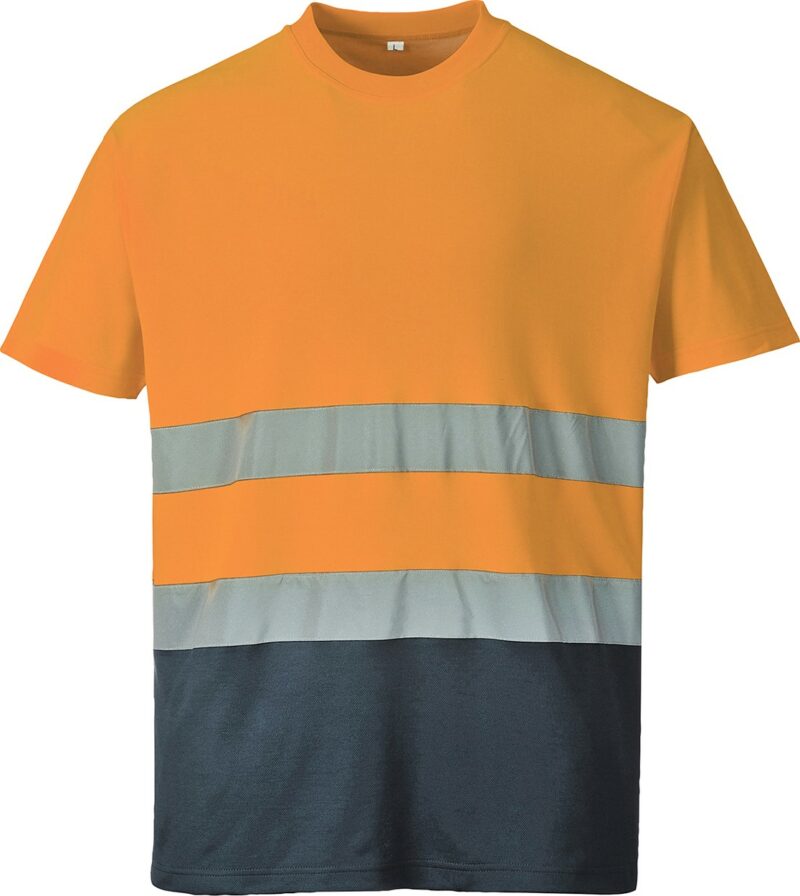 Portwest S173 Two Tone Cotton Comfort T-Shirt-14352