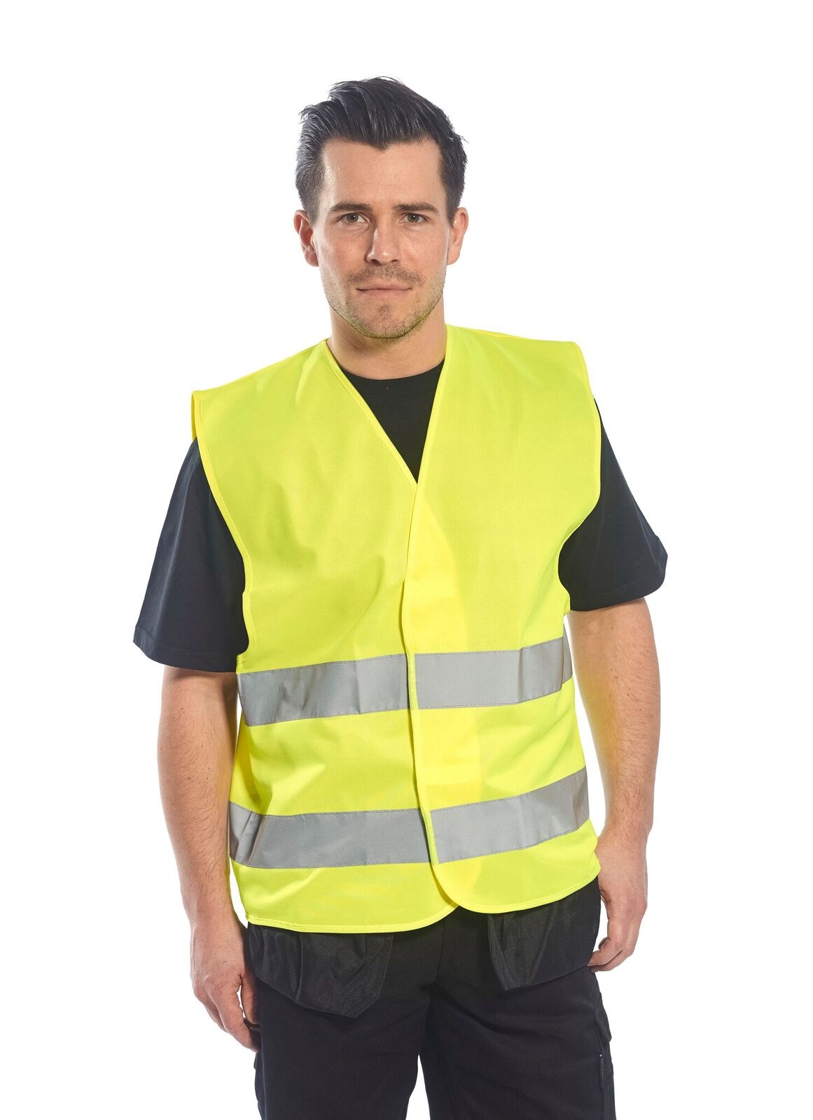Portwest C474 Two Band High Visibility Waistcoat-0