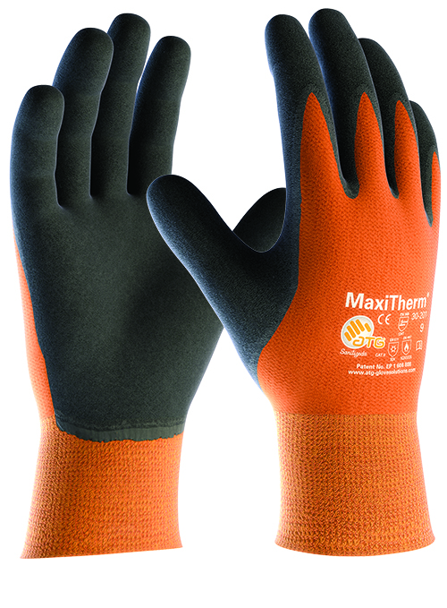 ATG MaxiTherm 30-201--B Palm Coated Knitwrist Thermal Glove (Pack of 12)-0