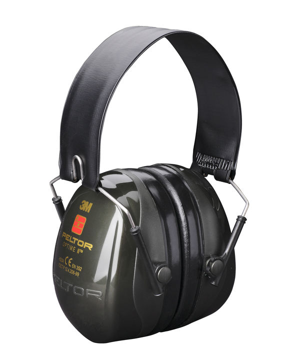 3M Peltor H520F-409-GQ Optime II Folding Headband Ear Muffs-0