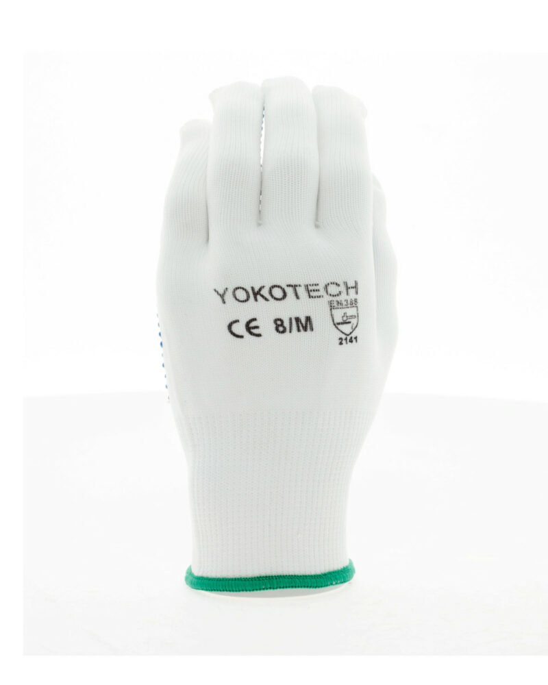 Yoko 11018 Blue Dot Pick-and-Go Gloves (Pack of 12)-16130
